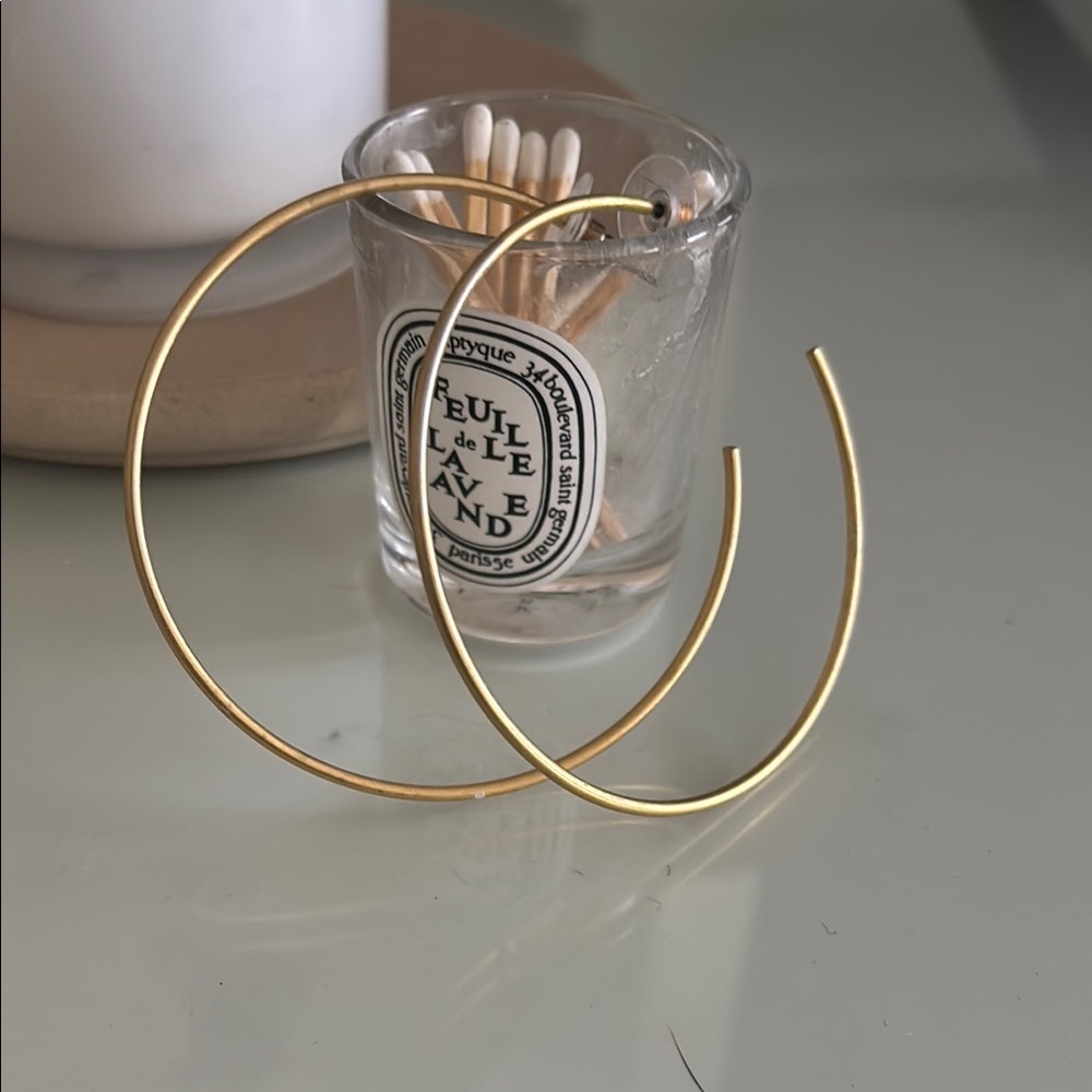 Large Gold Hoops, Madewell